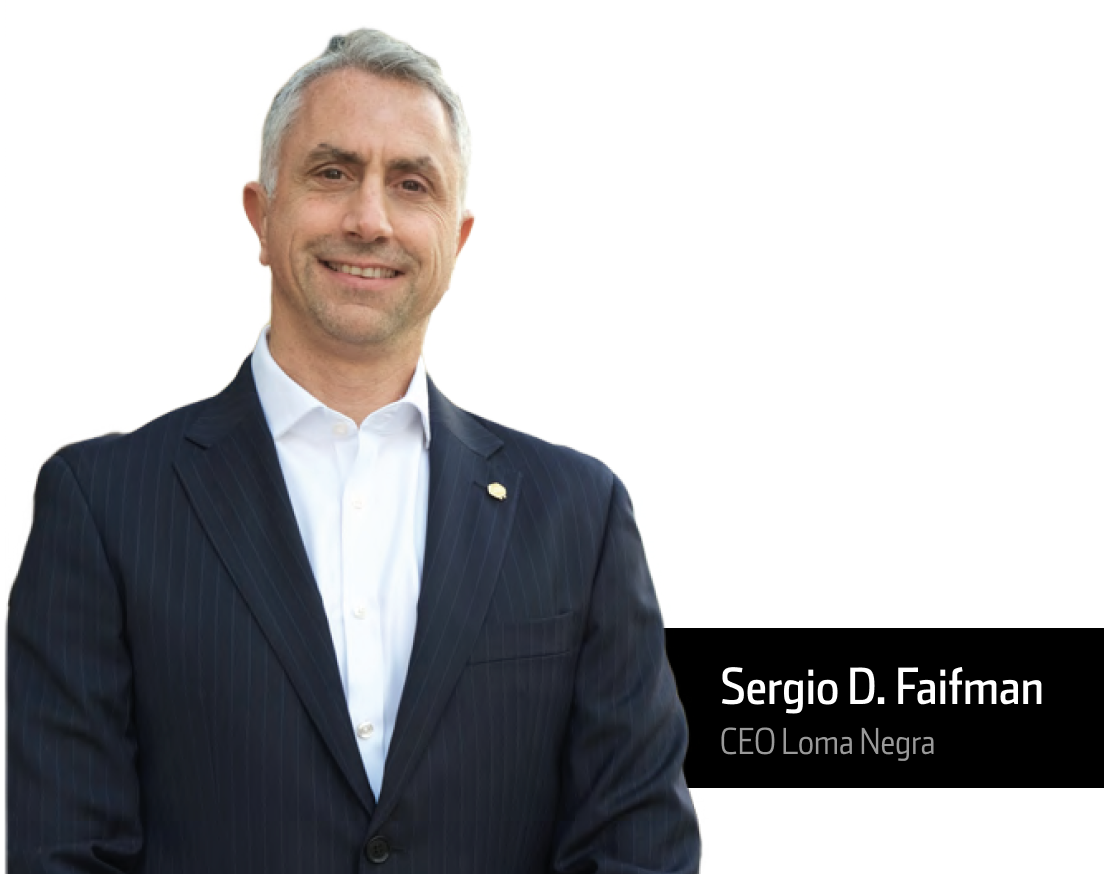Sergio Faifman CEO de Loma Negra