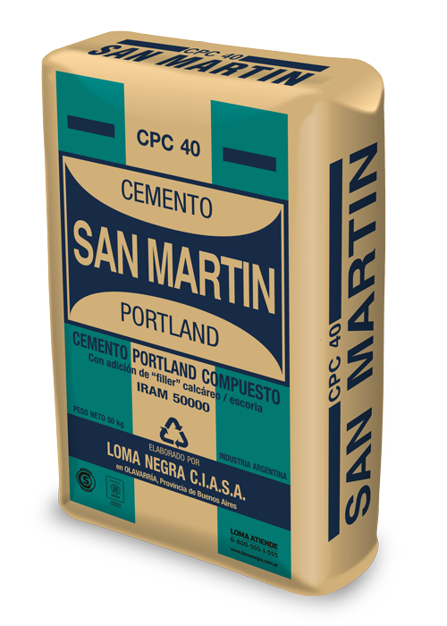 Cemento Portland San Martín CPC40 Loma Negra